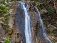 Wolfsschlucht - Rechter Doppelarm des ersten großen Wasserfalls